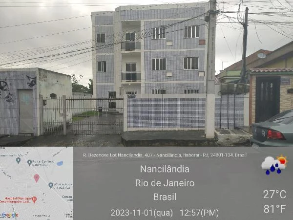 Apartamento em Itaboraí com 2 quartos, 1 vaga e 2 banheiros