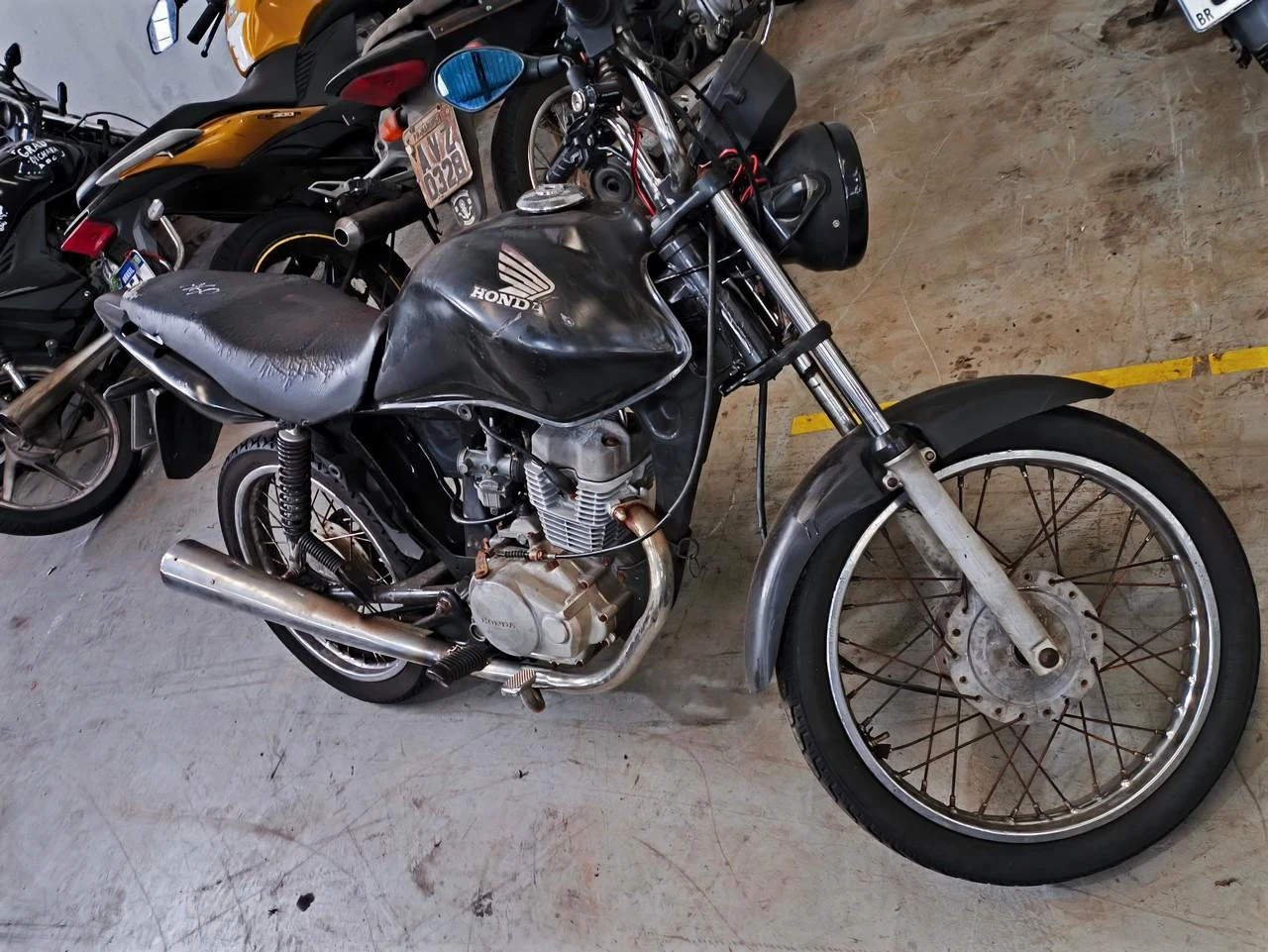 Honda CG 125 Fan ES CG125 ES 2009 Sucata em Maringá - Paraná