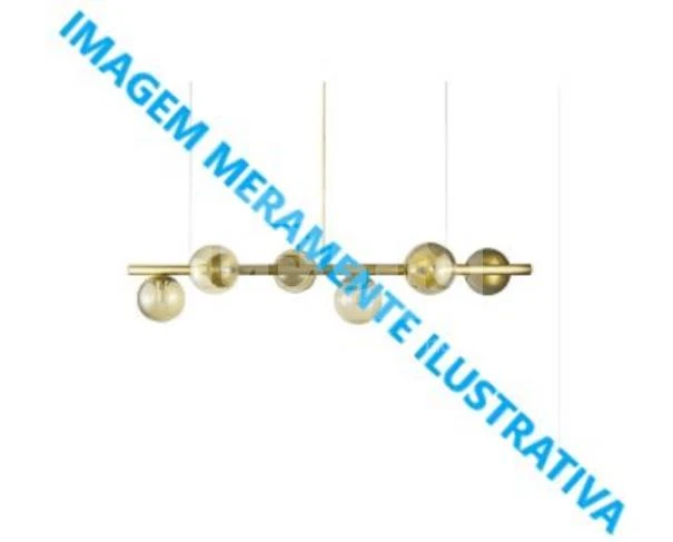 Lustre Tamanho Médio Em Vidro em Sorocaba - São Paulo