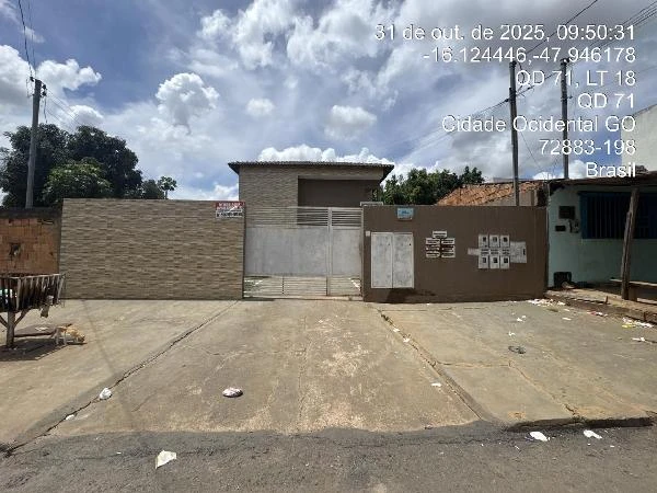 Casa com 2 Quartos em Cidade Ocidental/GO em Cidade Ocidental - Goiás