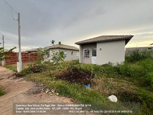 Casa com 2 Quartos em São José do Rio Preto/SP em São José Do Rio Preto - São Paulo