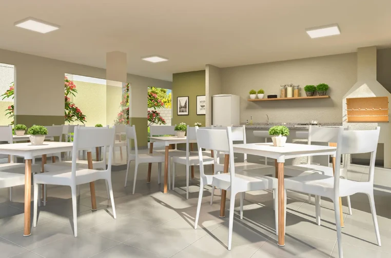 Apartamento com 41 m² em Belford Roxo/RJ em Belford Roxo - Rio de Janeiro