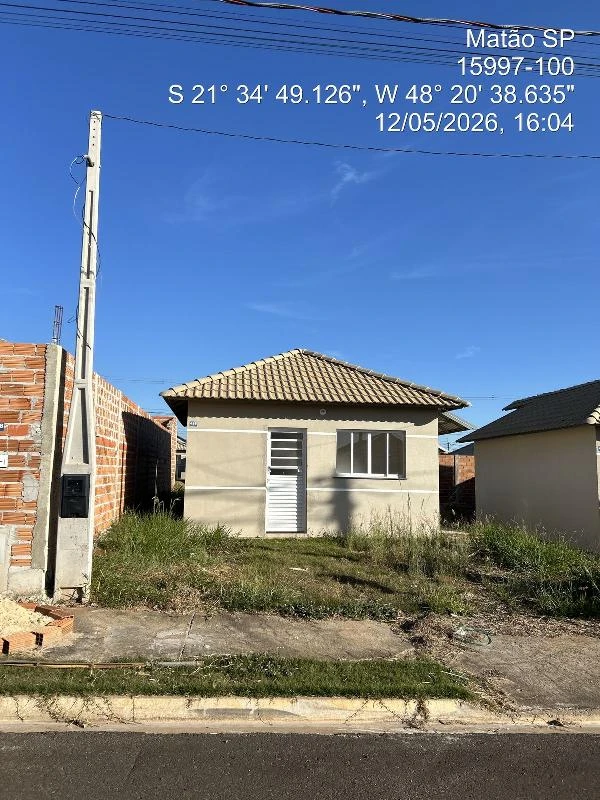 Casa com 2 Quartos em Matao/SP em Matao - São Paulo