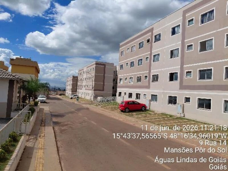 Apartamento com 2 Quartos em Águas Lindas de Goiás/GO em Águas Lindas De Goiás - Goiás