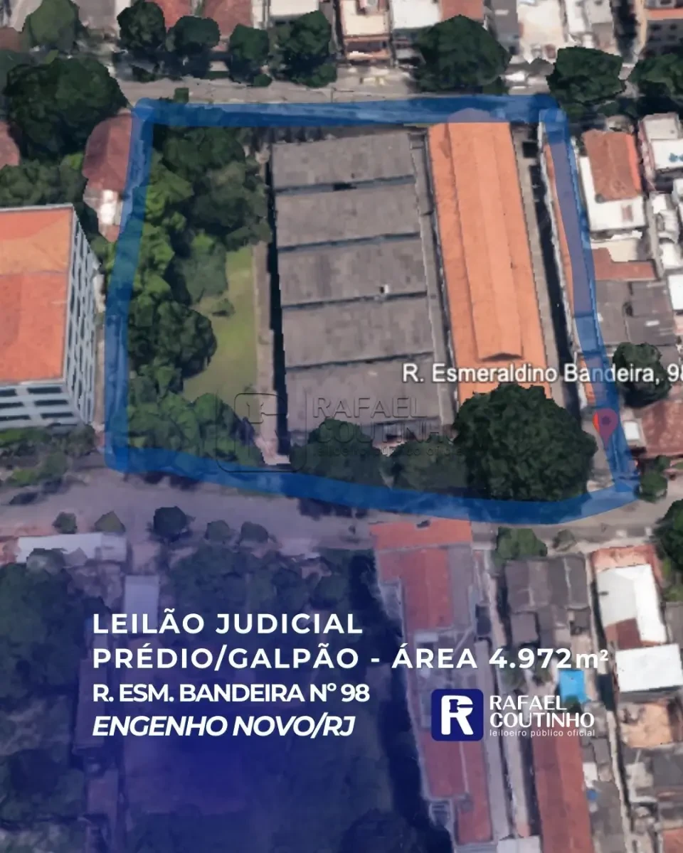 Galpão Área 4.972 m² em Penha/Engenho Novo RJ em Engenho Novo - Rio de Janeiro