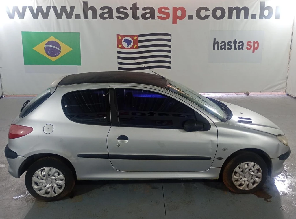 Peugeot 206 Selection 2003 2004 Cinza em Casa Branca - São Paulo