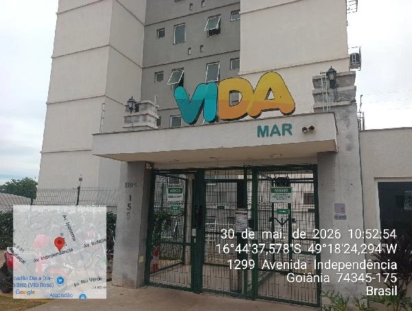 Apartamento com 2 Quartos e 1 Vaga em Goiânia/GO em Goiania - Goiás