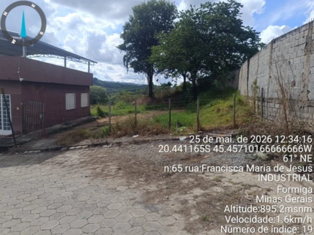 Terreno no Lote Industrial em Formiga/MG em Formiga - Minas Gerais