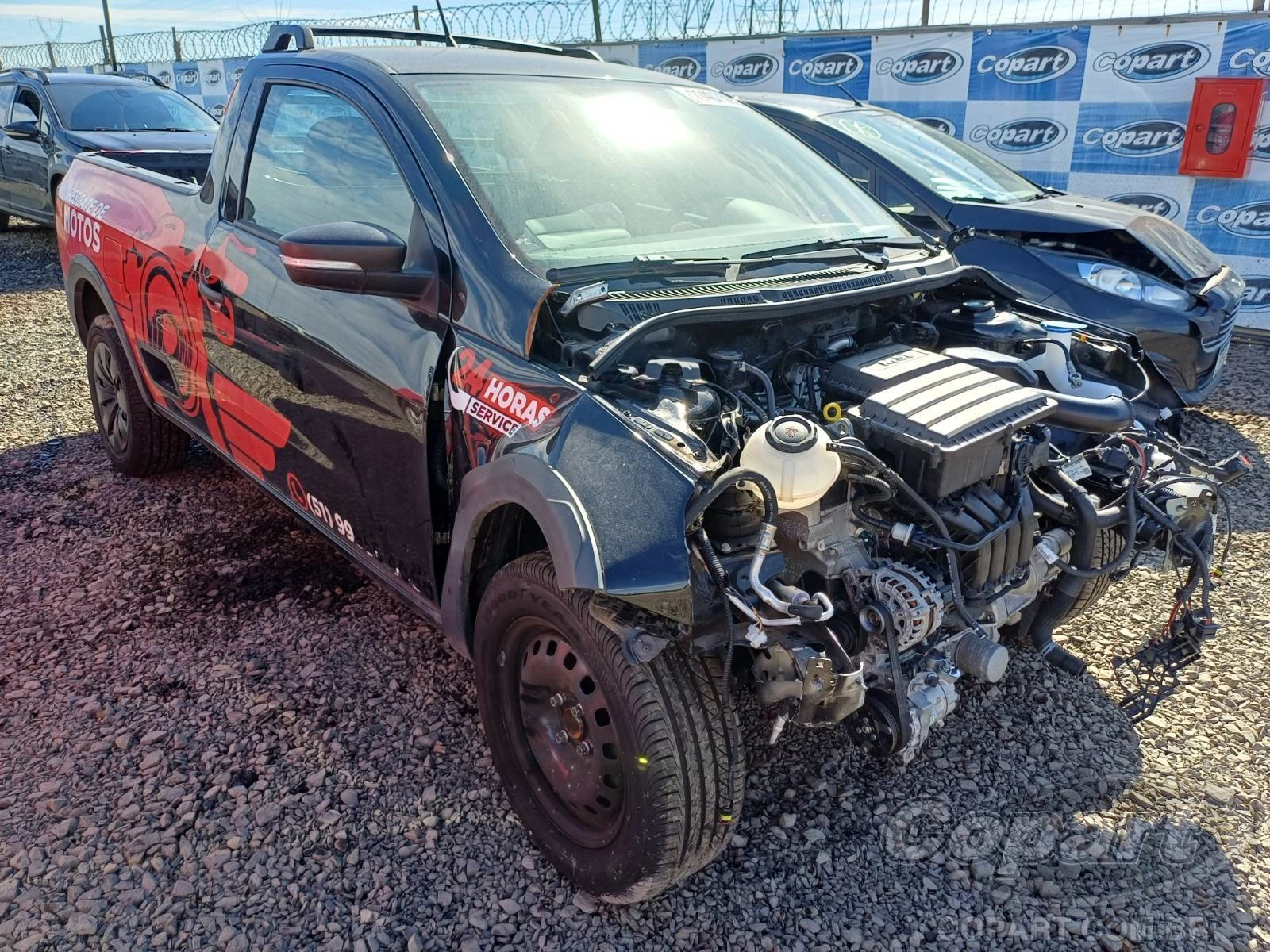 Volkswagen Saveiro 1.6 MSI 2025 Frontal Médio em Canoas - Rio Grande do Sul