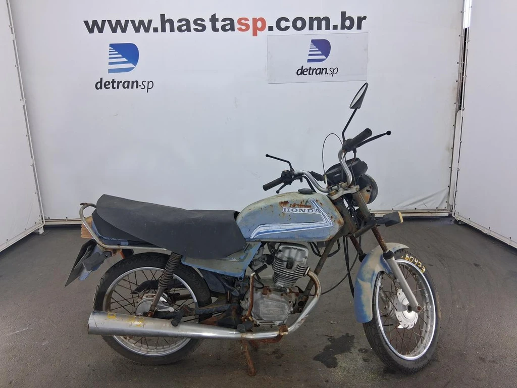 Honda CG 125 1985 Azul em Campinas - São Paulo