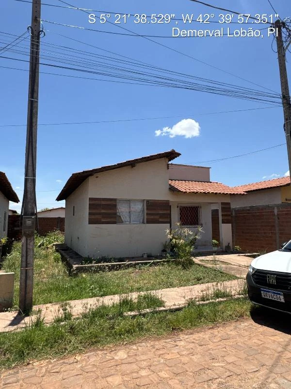Casa com 2 Quartos em Demerval Lobão/PI em Demerval Lobao - Piauí