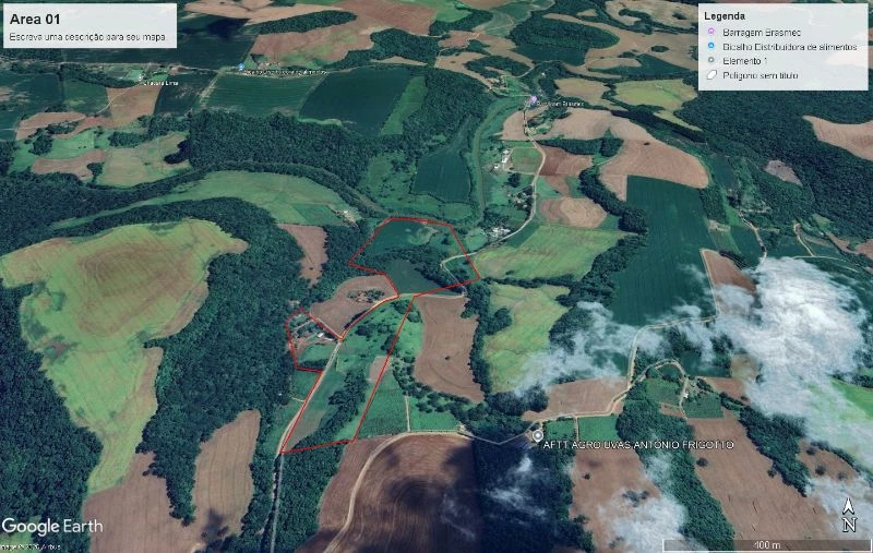 Terreno com 19.4385 ha em Mariópolis/PR em Mariópolis - Paraná