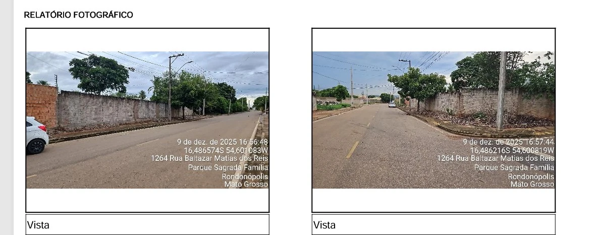 Terreno Terreno em Parque Sagrada Família, Rondonópolis/MT em Rondonopolis - Mato Grosso