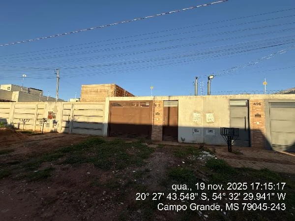 Casa com 2 Quartos em Campo Grande/MS em Campo Grande - Mato Grosso do Sul