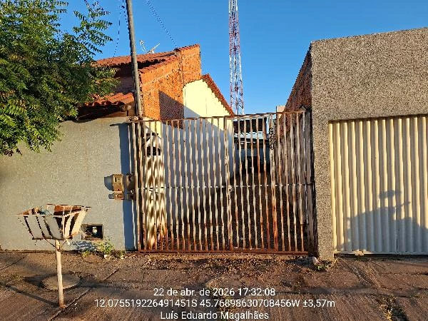 Casa com 2 Quartos em Jardim das Acácias em Luis Eduardo Magalhães/BA em Luis Eduardo Magalhaes - Bahia