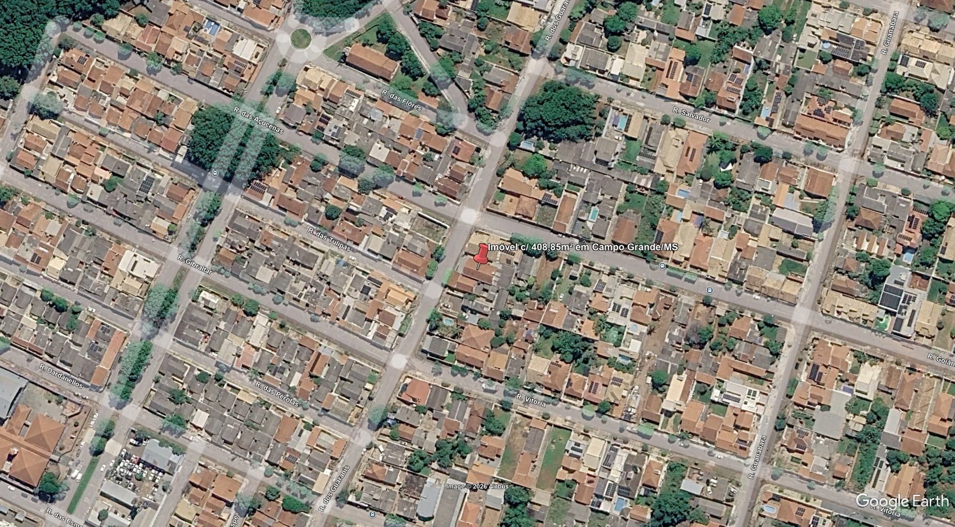 Terreno Terreno com Salão Comercial em Campo Grande/MS em Campo Grande - Mato Grosso do Sul