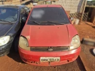 Ford Fiesta 2005 Vermelho em Sidrolândia - Mato Grosso do Sul