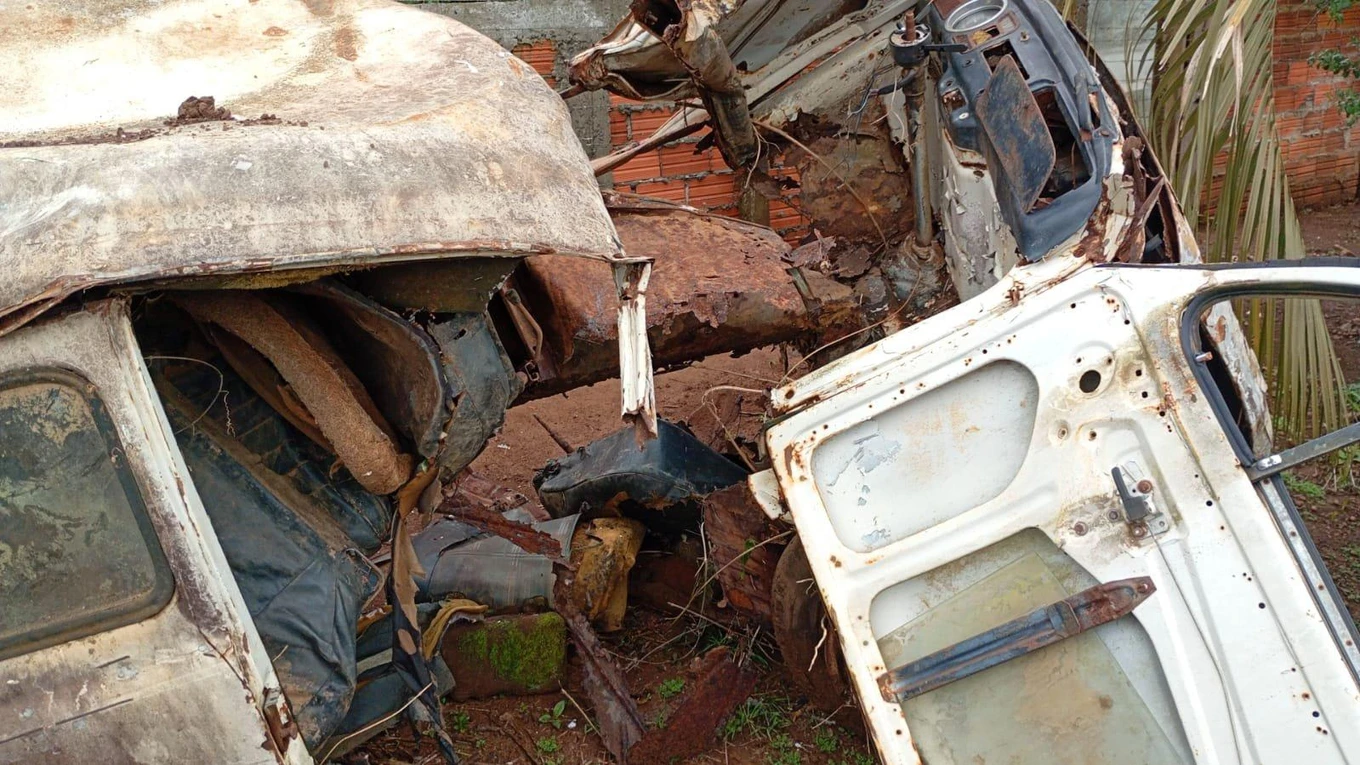 Volkswagen Fusca Sucata em Palmas - Paraná