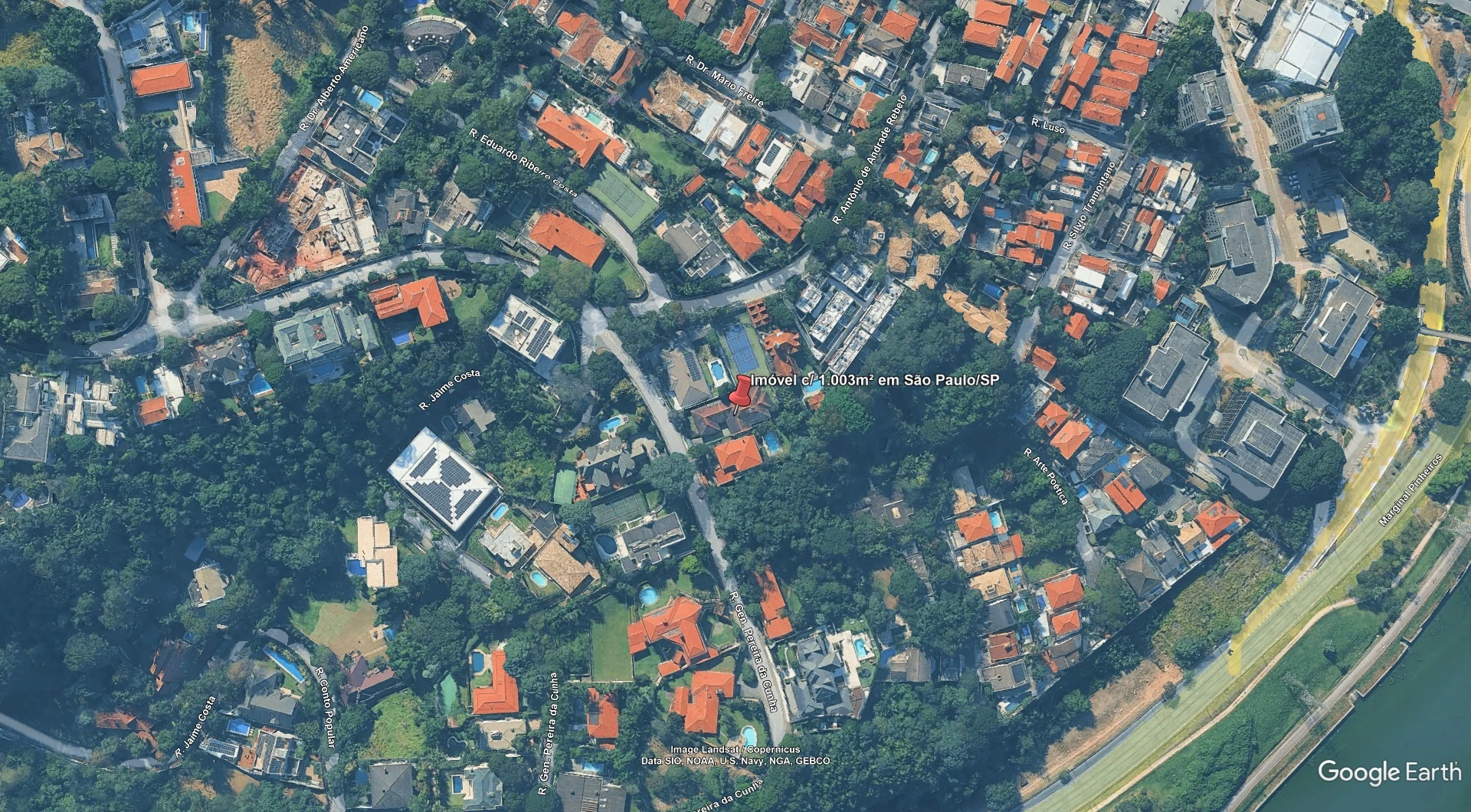 Terreno no Jardim Morumbi em São Paulo/SP em São Paulo