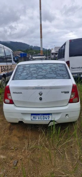 Renault Logan PRI 2007 2008 Branco em Presidente Nereu - Santa Catarina