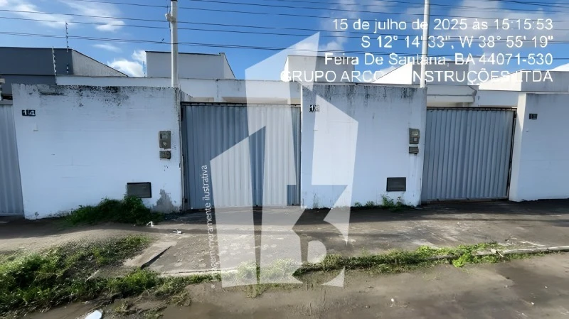 Casa com 2 Quartos em Feira de Santana/BA em Feira De Santana - Bahia