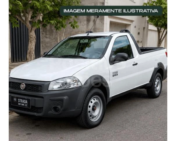 Fiat Strada 2020 Branca WK CC em Jaborá - Santa Catarina