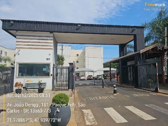 Apartamento com 2 Quartos em São Carlos/SP em São Carlos - São Paulo