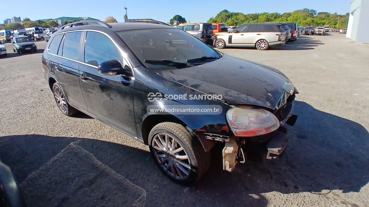 Volkswagen Jetta Variant Variant 2009 179k Gasolina Automático, Danificado