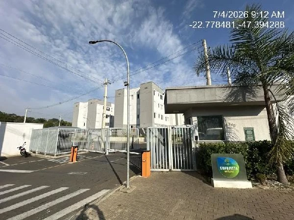 Apartamento com 2 Quartos e 1 Vaga em Santa Bárbara d'Oeste/SP em Santa Barbara D'oeste - São Paulo
