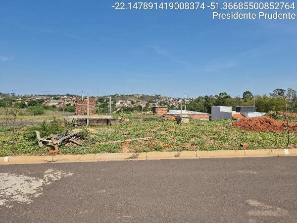 Terreno 183 m² em Presidente Prudente/SP em Presidente Prudente - São Paulo