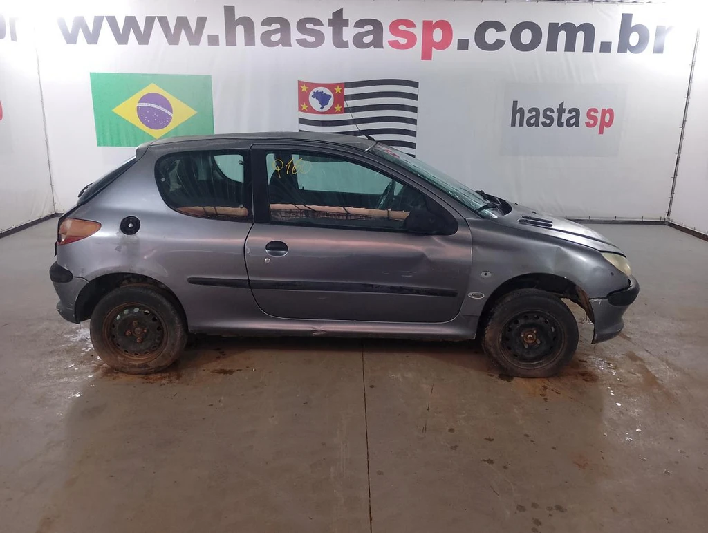 Peugeot 206 Selection 2002 2003 Cinza em Casa Branca - São Paulo