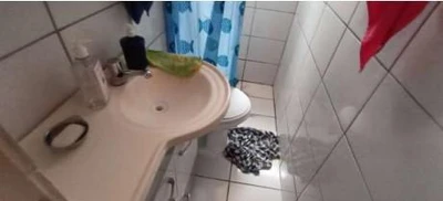 Apartamento térreo com dois quartos e vaga rotativa no Moradias Bandeirantes em Curitiba