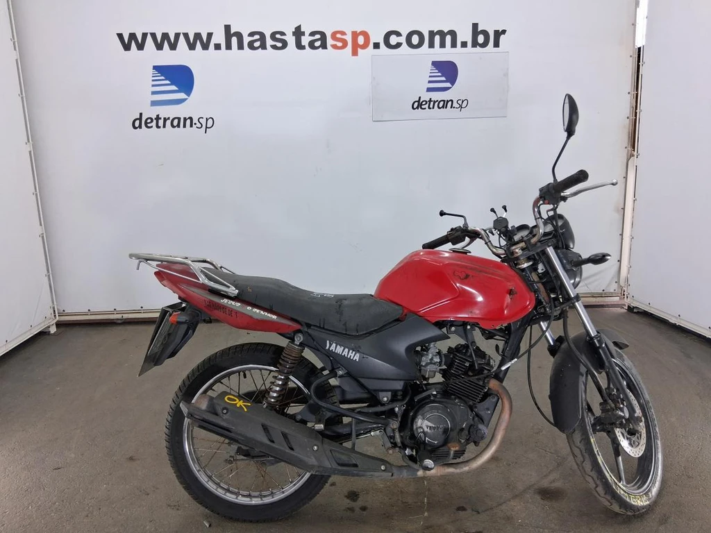 Yamaha YBR125 Factor ED 2014 2015 Vermelha em Campinas - São Paulo