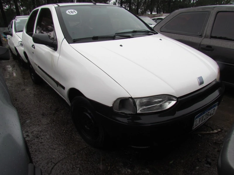 Fiat Palio ED 1997 Branca Gasolina em Caxias Do Sul - Rio Grande do Sul