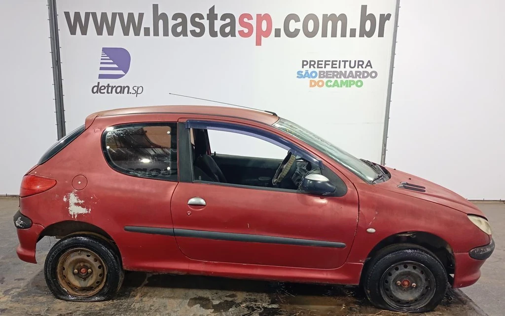 Peugeot 206 Selection 2001 Vermelha em Casa Branca - São Paulo