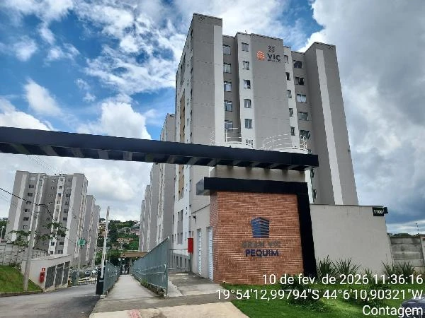 Apartamento com 2 Quartos e 1 Vaga em Contagem/MG em Contagem - Minas Gerais