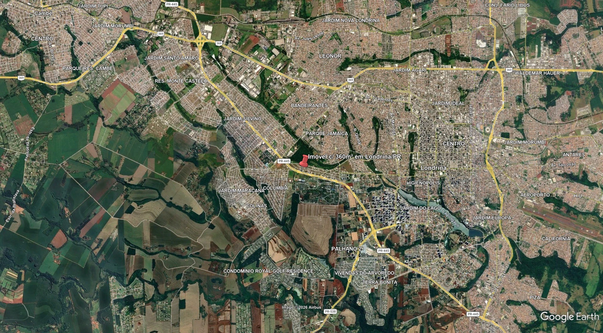 Terreno no Portal de Versalhes em Londrina/PR em Londrina - Paraná