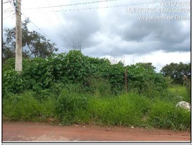 Terreno de 8100m² no Loteamento Chácaras Brasil em Valparaíso De Goiás - Goiás