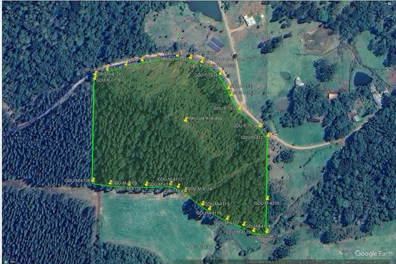 Terreno no Linha Macacão em Água Doce/SC em Água Doce - Santa Catarina