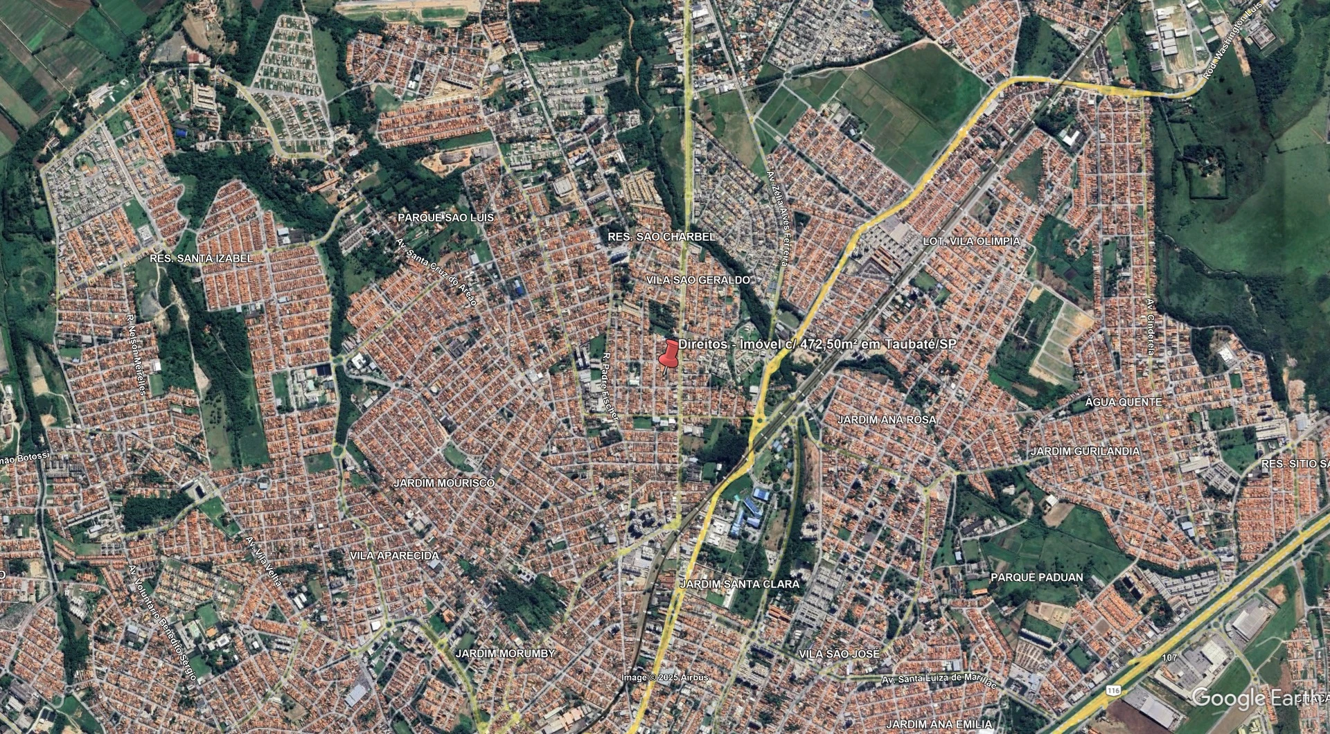 Terreno em Taubaté/SP em Taubaté - São Paulo