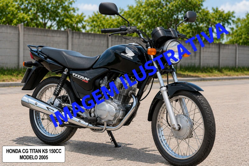 Honda CG Titan KS KS 150cc 2005 em Soledade De Minas - Minas Gerais