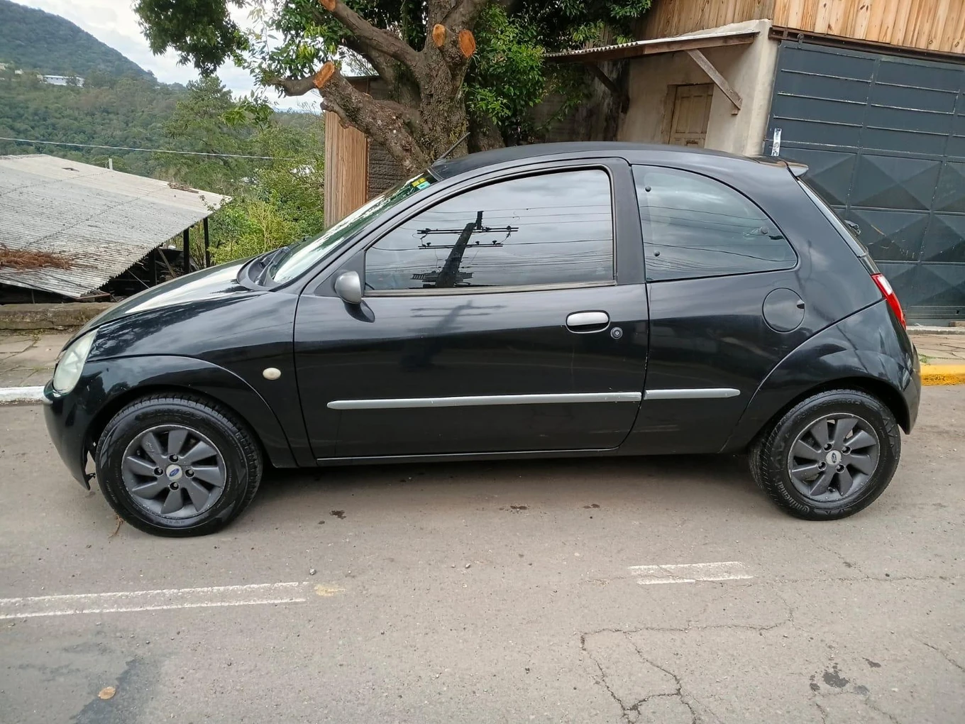 Ford Ka 2007 1.6 Manual Preto em Nova Petrópolis - Rio Grande do Sul