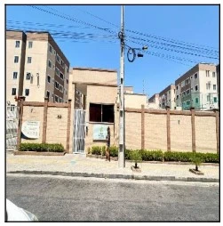 Apartamento com área privativa de 44m², 2 quartos e 1 vaga de garagem em Caucaia CE