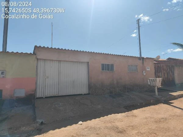 Casa de 47m² no Lote de 180m² em Girassol em Cocalzinho De Goiás - Goiás