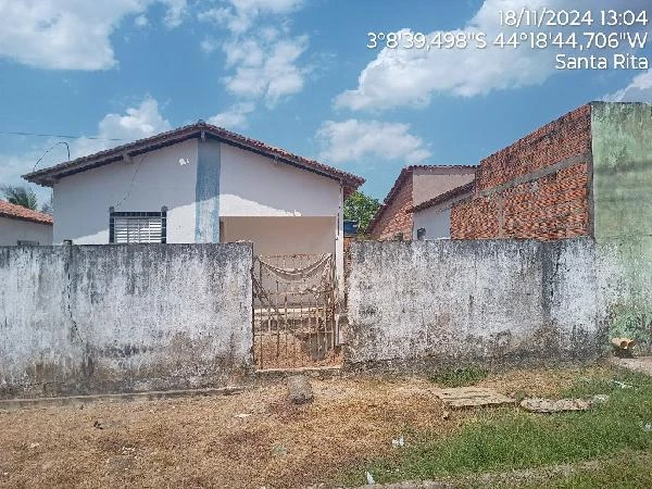 Casa de 47,95m² no Loteamento Nova Conquista em Santa Rita - Maranhão