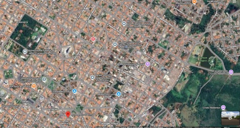 Terreno no Rua Deputado Costa Lima em Jataí/GO em Jataí - Goiás