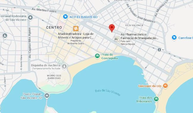 Apartamento em Centro, São Vicente/SP em São Vicente - São Paulo