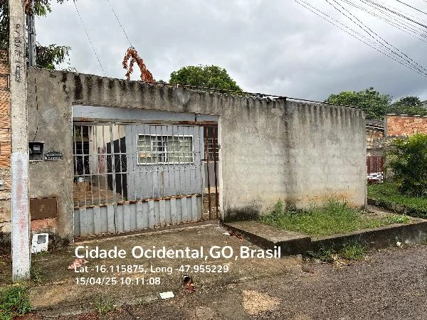 Casa com 2 Quartos em Cidade Ocidental/GO em Cidade Ocidental - Goiás
