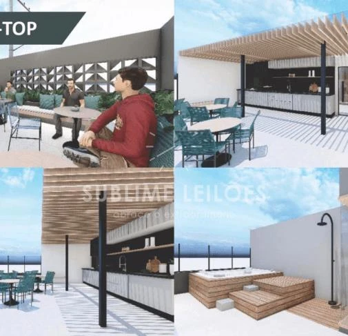 Apartamento com 1 Quarto e Sacada em Atibaia/SP em Atibaia - São Paulo