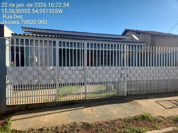 Casa com 2 Quartos em Jaciara/MT em Jaciara - Mato Grosso